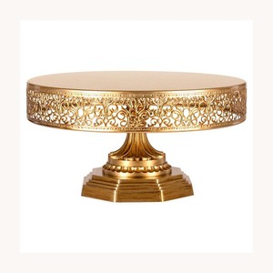 Modern Aluminium Dessert Stand Stylish New Design <b>Cake</b> Pastry Serving Stand Customized New Arrival <b>Wedding</b> Event Display - Product Image 5