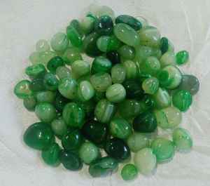 Tumbled Stone Agate Onyx Decorative Cobbles & <b>Pebbles</b> <b>Polished</b> Round Gravels in Various Colors Natural Stone Mix - Product Image 6