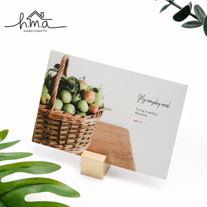 Porte-cartes de visite minimaliste en métal doré, support de cartes de visite moderne pour bureau, présentoir de cartes de visite pour table de bureau - Product Image 5