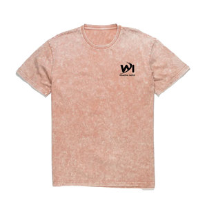 Servicio OEM, Camiseta de Corte Holgado con Lavado Ácido, Personalizada e Impresa para Hombre, 100% Algodón, Precio Bajo al por Mayor, Camisetas con Lavado Ácido para Hombre - Product Image 1