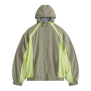 Vestes coupe-vent légères pour l'extérieur, grandes tailles, sur mesure, en tissu ripstop imperméable, respirantes, en nylon, pour hommes - Product Image 3