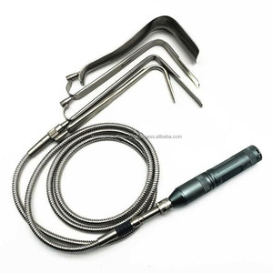 Espéculo Vaginal Breisky en Forma de L, de Acero Inoxidable con Guía de Luz de Fibra Óptica, Instrumento Quirúrgico Manual de Clase I, Certificado CE - Product Image 6