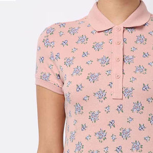 เสื้อยืดสตรีพิมพ์ลายดิจิทัล ผ้าฝ้ายถัก 100% ระบายอากาศได้ดี แขนสั้น สไตล์สตรีทแวร์ลำลอง สำหรับเสื้อพิมพ์ลายตามสั่ง - Product Image 5