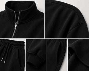 Custom Fitted Women Oversized Sports Sweatsuit Slim Fit Joggers and Hoodie Set for Woman Sport Hoodies Tracksuit - Product Image 4