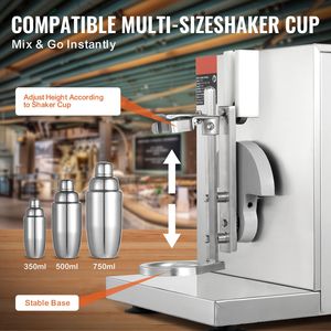 Mélangeur Commercial Premium 120W à Tête Unique pour Milkshakes et Thés au Lait, Réglable 0-180s - Product Image 3