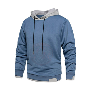 Men's <b>Vintage</b> Inspired Hooded Pullover Soft Cotton <b>Sweatshirt</b> Designed for Urban Lifestyle Weekend and Outdoor Comfort - Product Image 3