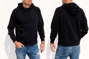 Qualité Export, Meilleure Vente : Sweat-shirts à Capuche pour Hommes, Demi-Zip, Col Montant, en Polaire, Imprimé Animal, Infroissable, Coupe Classique, Bangladesh - Product Image 4
