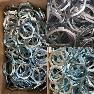 Tuerca de Bloqueo para Conducto, Certificada por UL, Plateada, Resistente a la Corrosión, para Conductos Rígidos/<span class=keywords><strong>IMC</strong></span>, de Acero, para Accesorios de Conducto - Product Image 5
