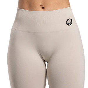 Leggings de sport neutres pour femmes, taille haute, sans couture, à compression, pour fitness, yoga, entraînement, course à pied, anti-transpiration, extensibles, pour l'athlétisme - Product Image 5