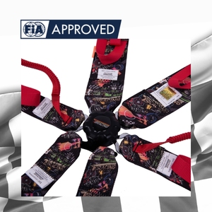 Motorsport Safety Harness TBRACING SPORT PLUS 5 FIA 8853 2016 6 <b>Point</b> OEM ODM Custom Logo Color Wholesale Supplier - Product Image 4