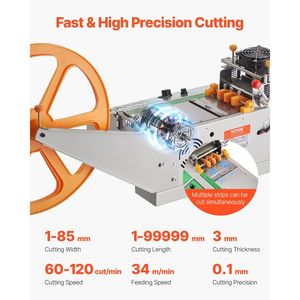 Taglierina Automatica per Nastri e Cerniere con Display LCD e Temperatura Regolabile, Ottimizzata per Taglio a Caldo e Freddo - Product Image 2