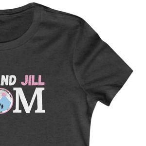 เสื้อยืดผู้หญิง Jack and Jill พิมพ์ลายโลโก้ตามสั่ง ผ้าฝ้ายนุ่ม แขนสั้น คอกลม แฟชั่นลำลอง ใส่ได้ทุกวัน - Product Image 5