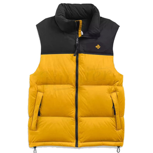 Chaleco Deportivo de Invierno para Hombre, Casual, sin Mangas, Impermeable, Relleno, con Cuello Redondo, Transpirable, Ecológico - Product Image 5