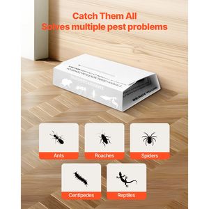 Confezione da 36 Trappole Adesive per Insetti Profumate all'Arachide, Design Pieghevole, Pannelli Adesivi Intelligenti per il Controllo dei Parassiti Domestici - Product Image 5