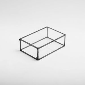 กล่องใส่เครื่องประดับทรงแปดเหลี่ยมสีดำ ขอบสีทอง พร้อมสลักข้อความ "ฉันคุณค่ามาก" - Product Image 2