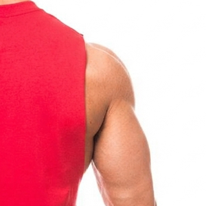 <b>Men</b> Gym Stringer <b>Singlets</b> Custom Sleeveless Tank Tops Comfortable Fitness Workout Apparel Private Label Supplier Custom Fitness - Product Image 5