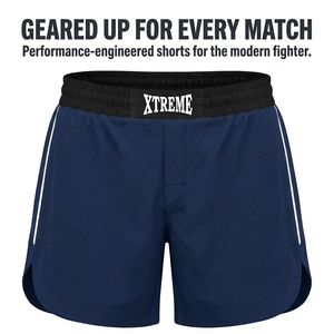 Pantalones Cortos de MMA para Hombre, Color Personalizado, Poliéster Duradero y Ligero, Pantalones Cortos de Muay Thai para Entrenamiento, Diseño Personalizado, Pantalones Cortos de Lucha MMA - Product Image 2