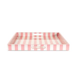 Bandeja de Servir Acrílica con Rayas Rosas - Product Image 6