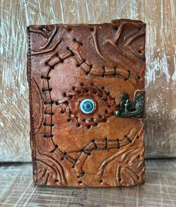 Cuaderno de Cuero Ecológico, Estilo Vintage, Hecho a Mano, Diario Personal, Grueso, Diseño Moderno, el Verdadero Compañero de Viaje - Product Image 1