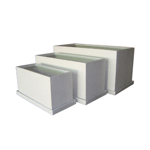 Lightweight Durable Indoor/Outdoor Rectangular Shape Fiberglass Material <b>Best</b> Price Garden Planters Pots - Product Image 1