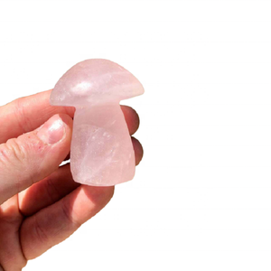 Chất lượng cao tinh thể nấm Rose Quartz gua SHA cơ thể tự nhiên cạo công cụ massage mặt đá quý nấm bán buôn - Product Image 3