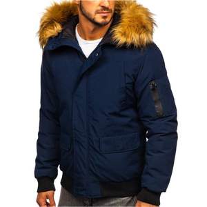 Veste matelassée respirante pour homme, haute qualité, chaude pour l'hiver, en duvet, grande taille, logo et couleur personnalisés. - Product Image 2