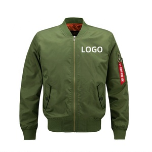 Chaqueta Bomber Varsity Unisex de Lana/Poliéster Satinado para Invierno, Venta al Por Mayor OEM, Colores y Logotipo Personalizados, Resistente al Viento y Transpirable - Product Image 1