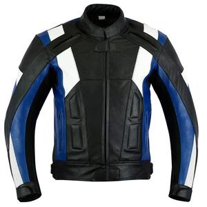 Chaqueta de Cuero Premium para Motociclistas, Color Rojo y Negro, Estilo Deportivo, con Protección CE - Product Image 6