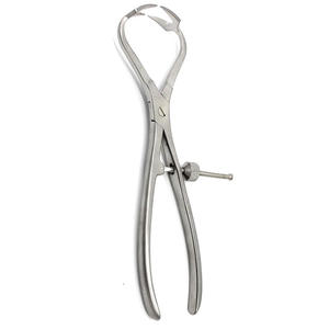 Surgical Bone Holding Forceps Ratchet Finger Style Manual Stainless Steel Orthopedic Medical Instruments By <b>Blush</b> Surgical - Product Image 2