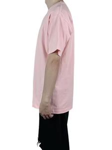 Camiseta básica suave y cómoda de secado rápido, manga corta, cuello redondo, hombros caídos, gramaje pesado 350GSM - Product Image 3