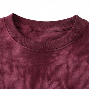 Camisetas Cortas de Lona con Cuello Redondo y Manga Corta, Estilo Tie-Dye, Casuales de Verano para Mujer, Ropa Deportiva Transpirable, Color Personalizado - Product Image 4