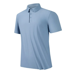 Polos de Manga Corta para Hombre, Multicolores, Tejidos, Transpirables, Casuales, de Poliéster/Algodón, Personalizables, de Verano, 180 g/m² - Product Image 4