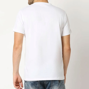 เสื้อยืดผู้ชายผ้าฝ้าย 100% พิมพ์ลายเรียบง่าย สไตล์ลำลอง ขายส่ง ปรับแต่งสี ขนาด และสไตล์ได้ รุ่นล่าสุดปี 2026 ดีไซน์ ODM เสื้อยืดผู้ชาย - Product Image 3
