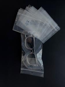 Sacs d'emballage refermables en LDPE avec fermeture éclair, imprimés en héliogravure, pour l'alimentation et l'agriculture, en plastique transparent refermable - Product Image 4