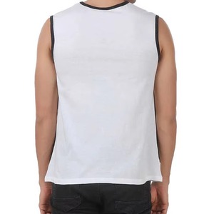 Camiseta sin mangas de secado rápido y transpirable al por mayor, camiseta sin mangas de bajo precio, ropa deportiva sin mangas para hombre - Product Image 2