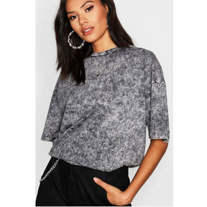 Camisetas de Yoga para Mujer, al por Mayor, Personalizadas, OEM, Lavadas con Ácido, Largas y Holgadas, para Invierno, 100% Algodón, Secado Rápido, Servicio OEM - Product Image 4