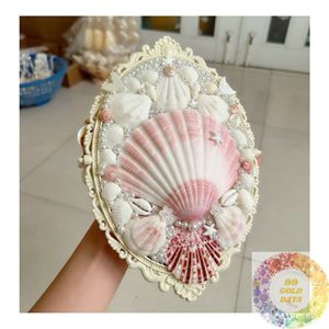 Premium Handmade Seashell <b>Mirror</b> Decorative Wall <b>Mirror</b> Factory Vietnam for Coastal Home Decoration and Hospitality - Product Image 3