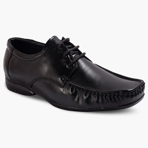 Mocassins noirs en cuir véritable pour hommes, chaussures décontractées et formelles, souples, flexibles, design solide, pour le bureau, les affaires, le quotidien - Product Image 3