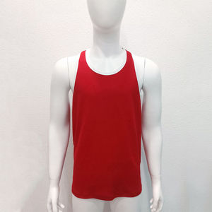 Camiseta sin mangas para hombre, antiencogimiento, MOQ bajo, de secado rápido, ecológica, transpirable, fabricada en fábrica, corte ajustado, para venta en línea. - Product Image 4