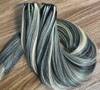 Extensions de Cheveux Humains Vierges 100% Vietnamiens, Tissage Direct Usine Économique, Super Double Drawn, Sans Couture, Plats, Plusieurs Couleurs, Cheveux Raides