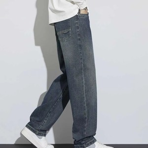 Vaqueros ajustados y elegantes para hombre, pantalones de mezclilla personalizados, ropa informal cómoda, vaqueros de moda, mezclilla al por mayor para hombre - Product Image 6