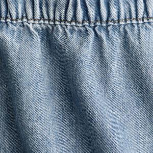 Shorts Casuales de Mezclilla para Mujer, Cintura Elástica, Corte Holgado, Ligeros, Shorts de Verano, Ropa Urbana, Moda para el Día a Día - Product Image 5