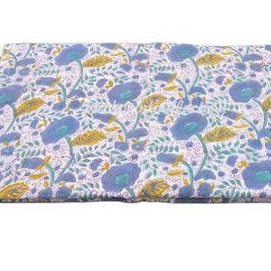 100% Indian Floral Print Cotton Fabric Quilting by Yard for Wedding Dresses Masks Curtains Personalized Bride Gift Fabric - Product Image 4