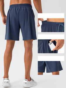 กางเกงขาสั้นสตรีทแวร์คุณภาพสูง ผ้าฝ้าย 100% สำหรับผู้ชาย เหมาะสำหรับเล่นบาสเก็ตบอล - Product Image 5