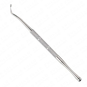 Outil professionnel de manucure OEM à double face en acier inoxydable argenté pour nettoyer les cuticules, pousse-cuticules et grattoir - Product Image 2