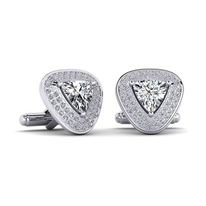 Boutons de manchette élégants en or 9 carats pour homme, bijoux fins de qualité supérieure, design classique pour chemises formelles, mariage et tenues professionnelles - Product Image 3