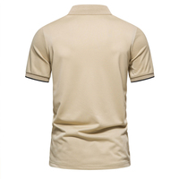 Chemise décontractée pour homme avec logo personnalisé, en fil teint, respirante, en coton et fibre de bambou, tricotée, grandes tailles, vente en gros OEM