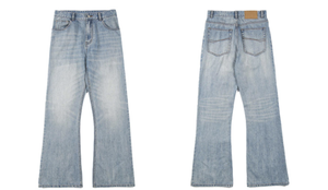 Jeans pour hommes grande taille 2026, jeans en denim de qualité, jeans hip hop pour hommes - Product Image 4
