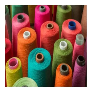 高品质100% 棉精梳针织纱NE 20s/1印度原料混纺纱纸箱包装