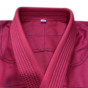 Kimono/Gi Rojo de BJJ 100% Algodón, Impresión Digital Personalizada, Uniforme de Entrenamiento de Artes Marciales, Secado Rápido, Duradero y Transpirable - Product Image 2